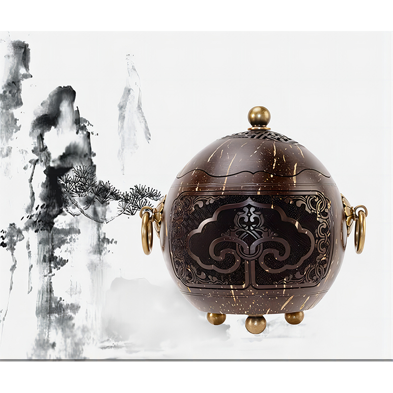 Coconut Shell Incense Burner